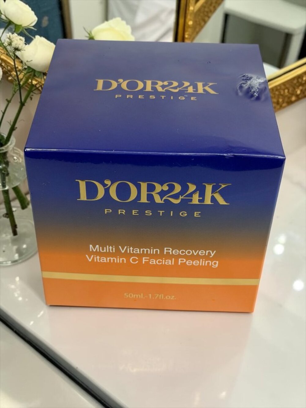 D’or24k Prestige Multi Vitamin Recovery Vitamin C Facial Peeling 50ml NIB Luxury